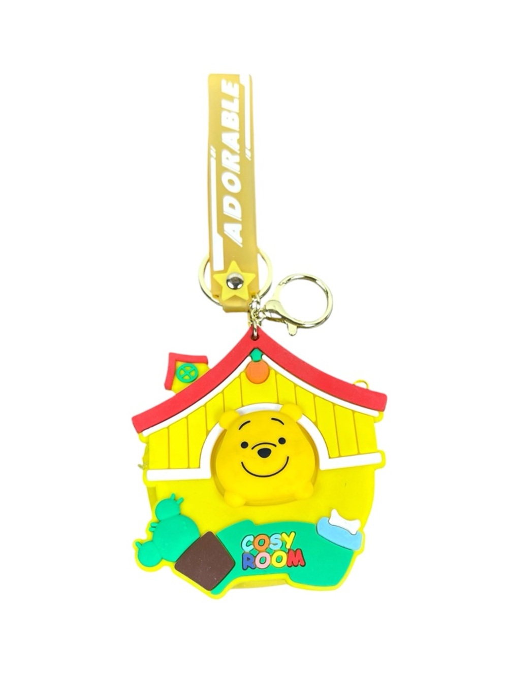 Winnie the Pooh Keychain Charm Coin Bag